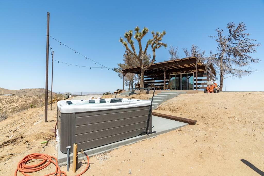 The Invisible Wind Cabin- Joshua Tree Amazing View Yucca Valley Extérieur photo