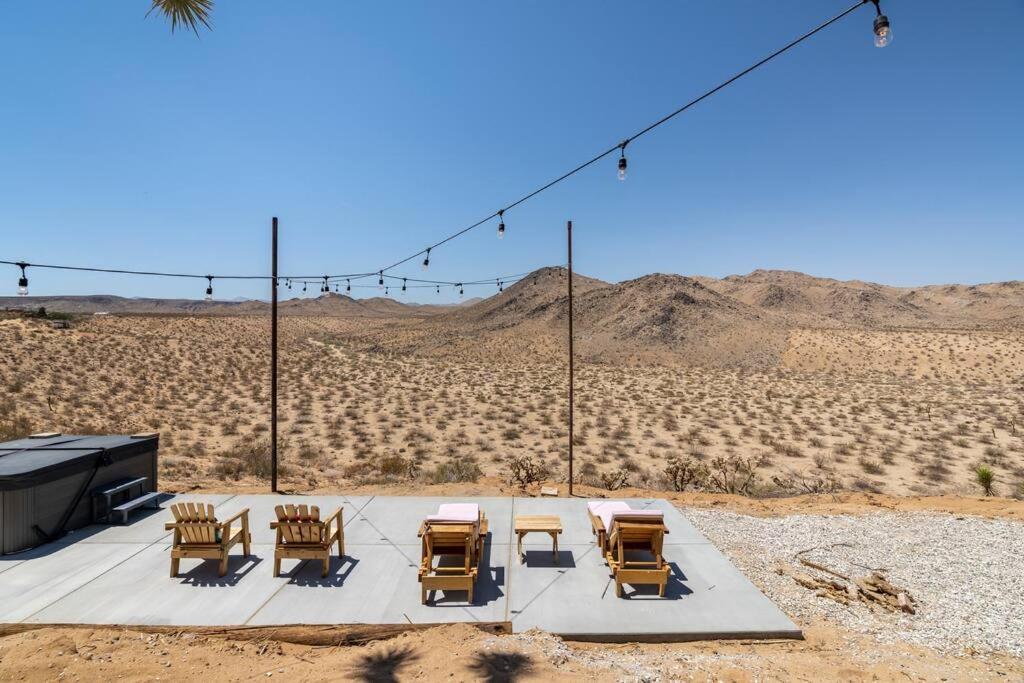 The Invisible Wind Cabin- Joshua Tree Amazing View Yucca Valley Extérieur photo