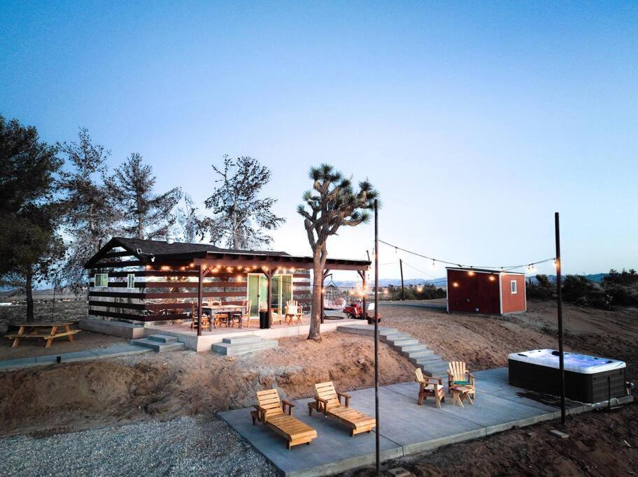 The Invisible Wind Cabin- Joshua Tree Amazing View Yucca Valley Extérieur photo
